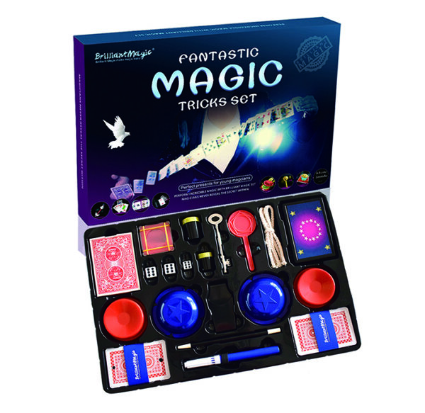 Magic Tricks Toy Kit for Children 6-12 Including 15 Magical Show Props ...