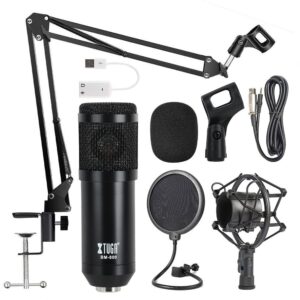 BM800 Professional Studio Recording Condenser Microphone Mic Kit