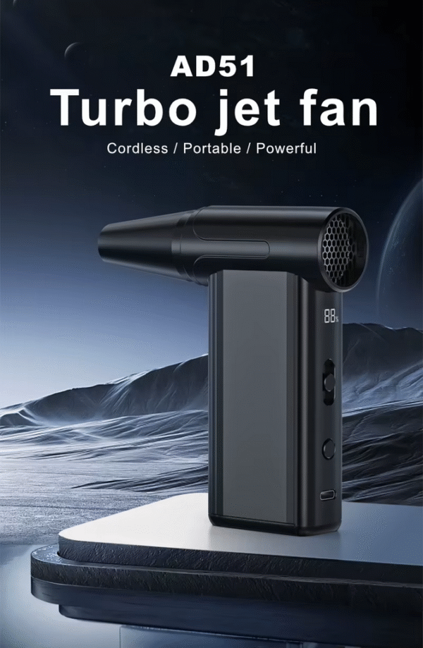 Scanjet Fan High Speed Compressed Air Turbo Jet Fan With Fittings – Capetech